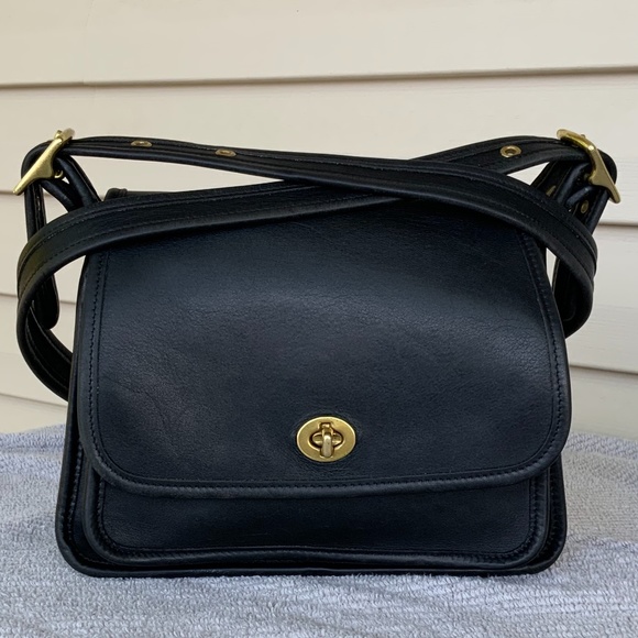 Coach Handbags - Vintage Coach Black Rambler Bag